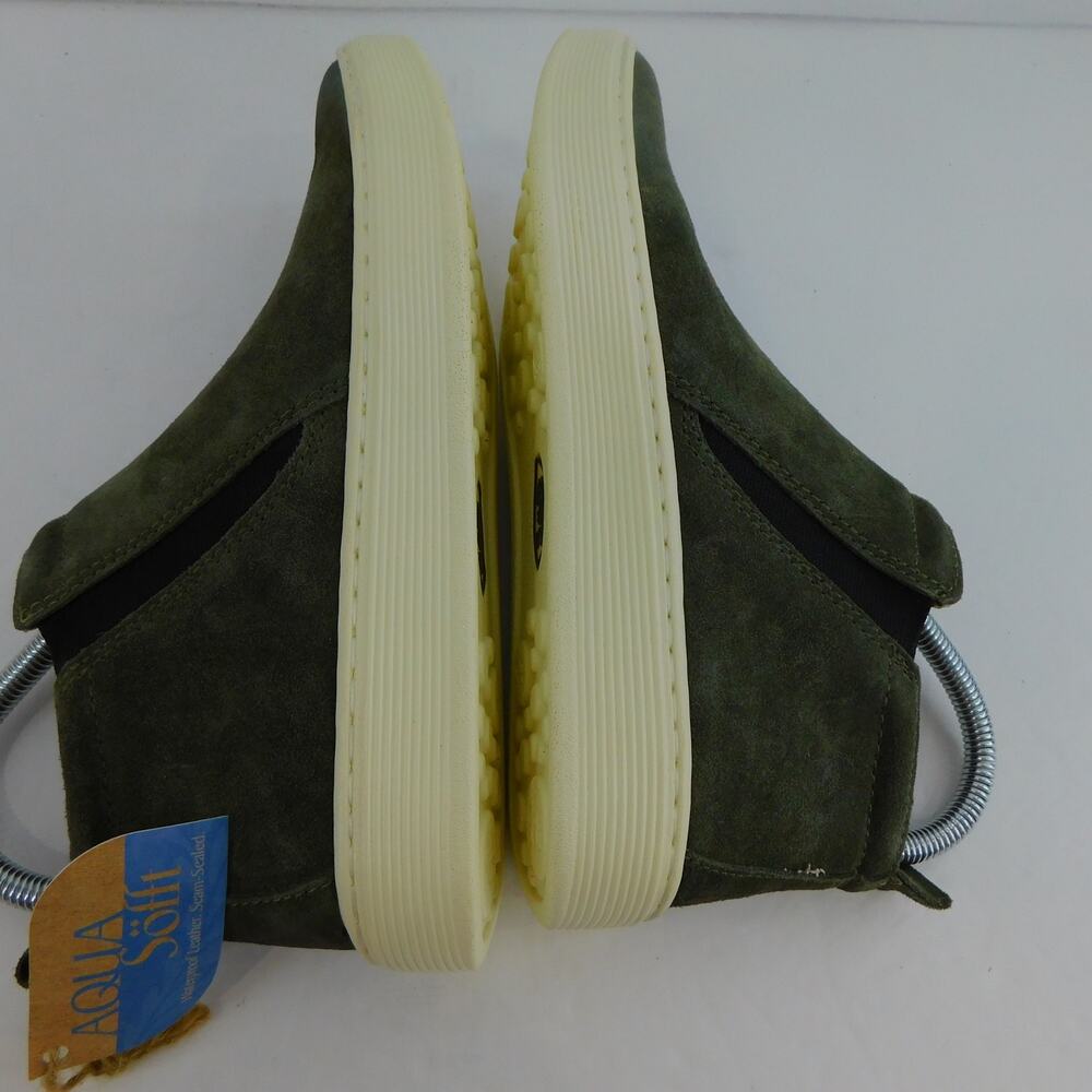 Sofft Women's Army Green Suede Britton Chelsea Waterproof Leather Size 6 New - Picture 5 of 11